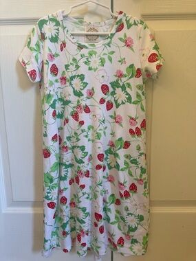 EUC Beaufort Bonnet TBBC Strawberry Polly  dress size 12